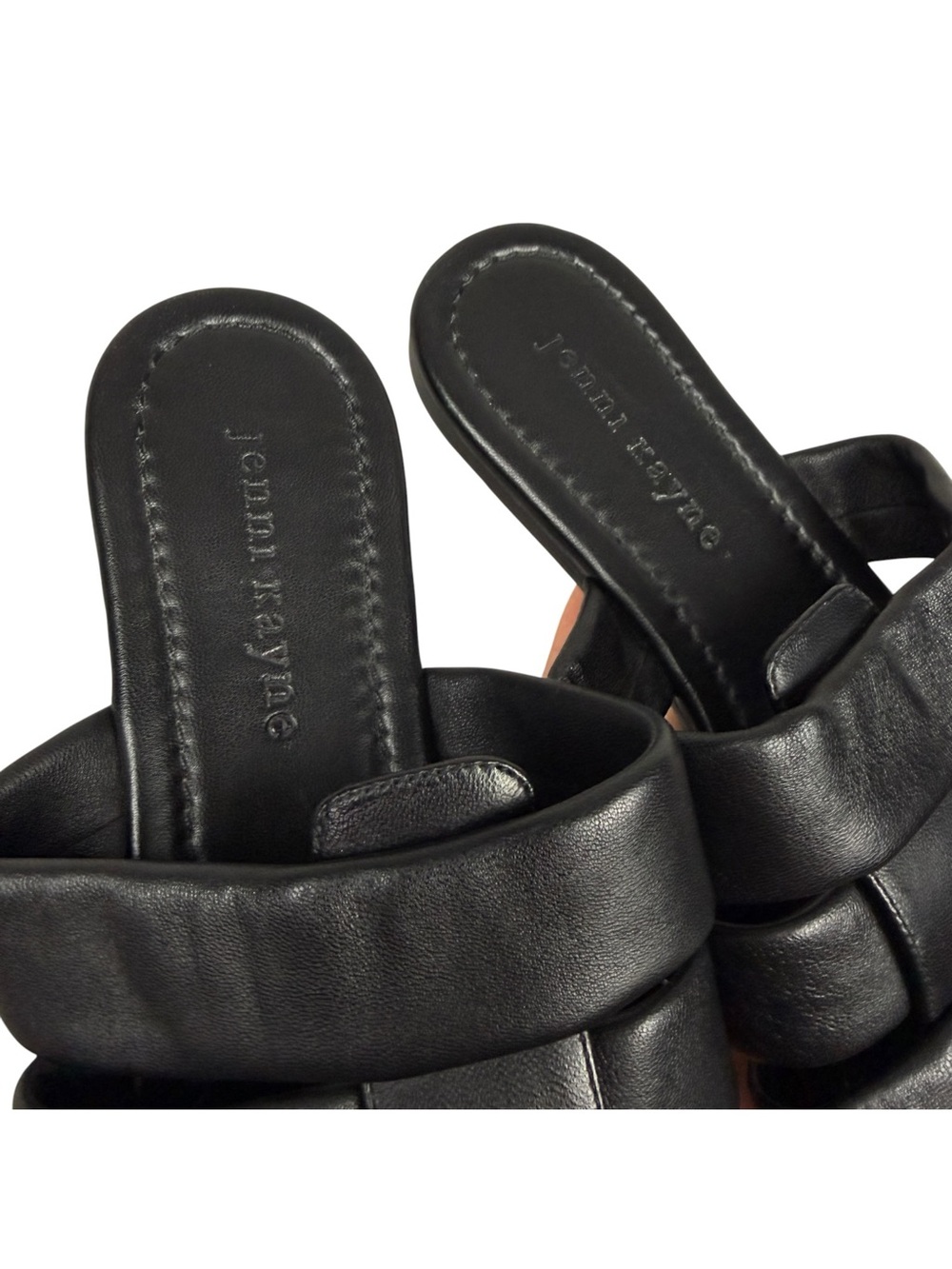 Jenni Kayne Camilla Leather Slip On Mules - Picture 5 of 7